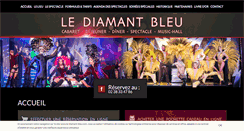Desktop Screenshot of le-diamant-bleu.com