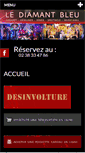 Mobile Screenshot of le-diamant-bleu.com